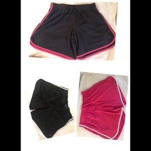 3 pair ladies danskin shorts